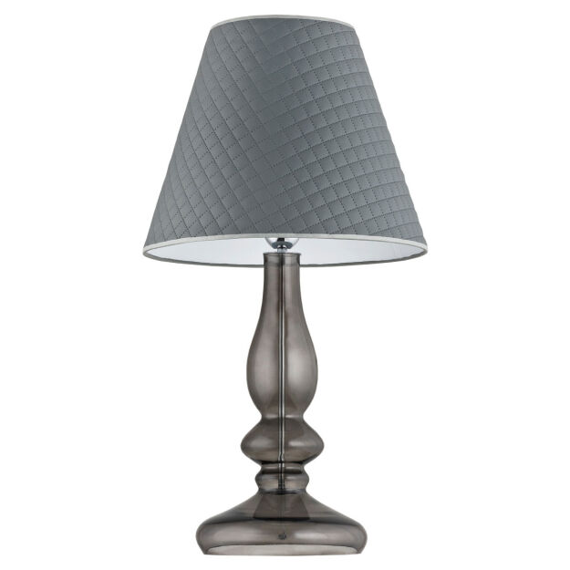 Lampa stołowa ASTORIA z szarym abażurem 3441