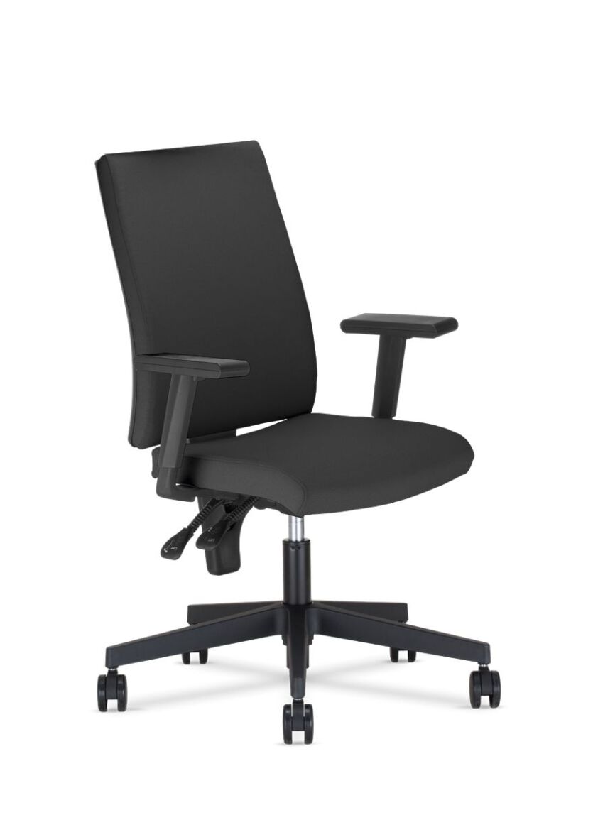 Nowy Styl - Fotel obrotowy I-LINE TS25 R19T, Czarny
