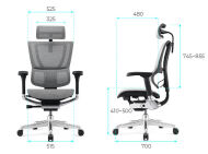 Grospol - Fotel IOO 2 Elite BS Grey - 9