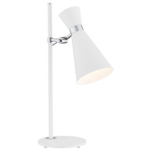 Lampa stołowa biała LUKKA