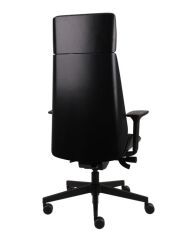 Grospol - Ergonomiczny Fotel Moon Wood HD black - 8