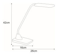 Lampka biurkowa LED K-BL1205 BIAŁY z serii TYMEK - 6