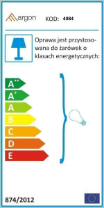 Lampa podłogowa HILARY 4084 - 2