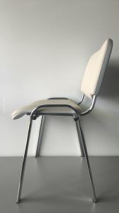 Krzesło konferencyjne ISO Bianco chrome - 4