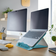 Regulowana podstawka Leitz pod laptopa Ergo Cosy - Niebieska - 7