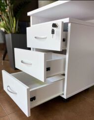 Zestaw biurowy: Biurko BP02/7 + Kontener mobilny BP89 - 3