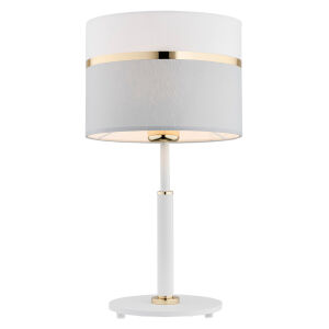 Lampa stołowa biało-szara KASER 4286