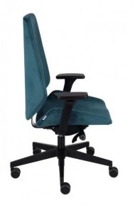 Grospol - Ergonomiczny Fotel Moon Black - 7