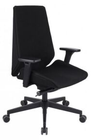 Grospol - Ergonomiczny Fotel Moon Black - 4