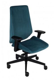 Grospol - Ergonomiczny Fotel Moon Black - 6