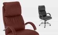 Nowy Styl - Fotel obrotowy NADIR steel02 chrome - 8