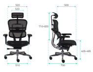 Grospol - Fotel Ergohuman 2 Elite GS Grey - 11
