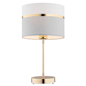 Lampa stołowa szaro-złota KASER 4298
