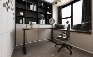 Biurko regulowane na korbkę Home Office - 5