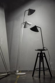 Argon - Lampa podłogowa podwójna GABIAN - 10