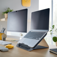 Regulowana podstawka Leitz pod laptopa Ergo Cosy - Szara - 7